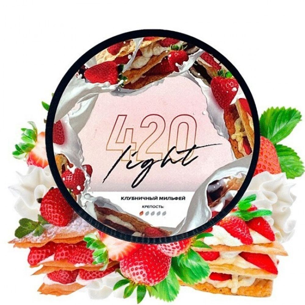 420 Light Line - Strawberry Millefeuille (100g)