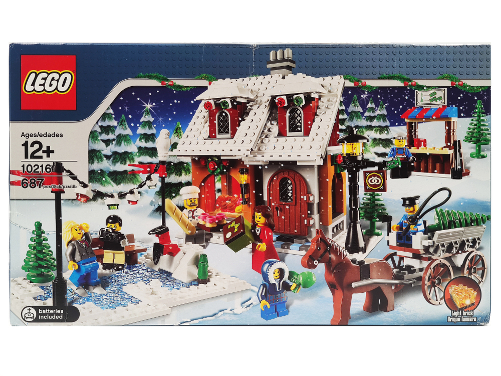 Конструктор LEGO 10216 Пекарня в зимней деревне