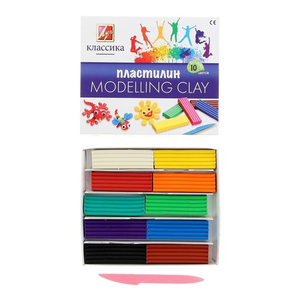 Пластилин &quot;Классика&quot; 10 цв.