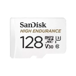 Карта памяти SanDisk High Endurance MicroSDXC 128GB UHS-I U3 V30, R/W 100/40 МБ/с