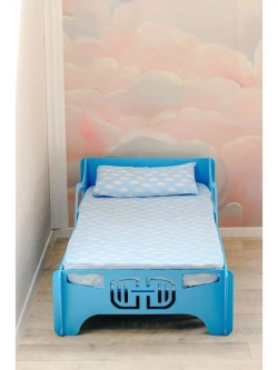 Кровать машина детская односпальная 140x70