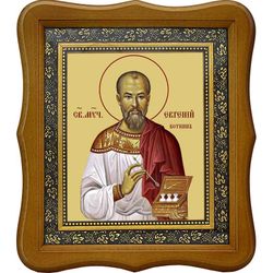 Евгений Боткин врач, страстотерпец. Икона на холсте.