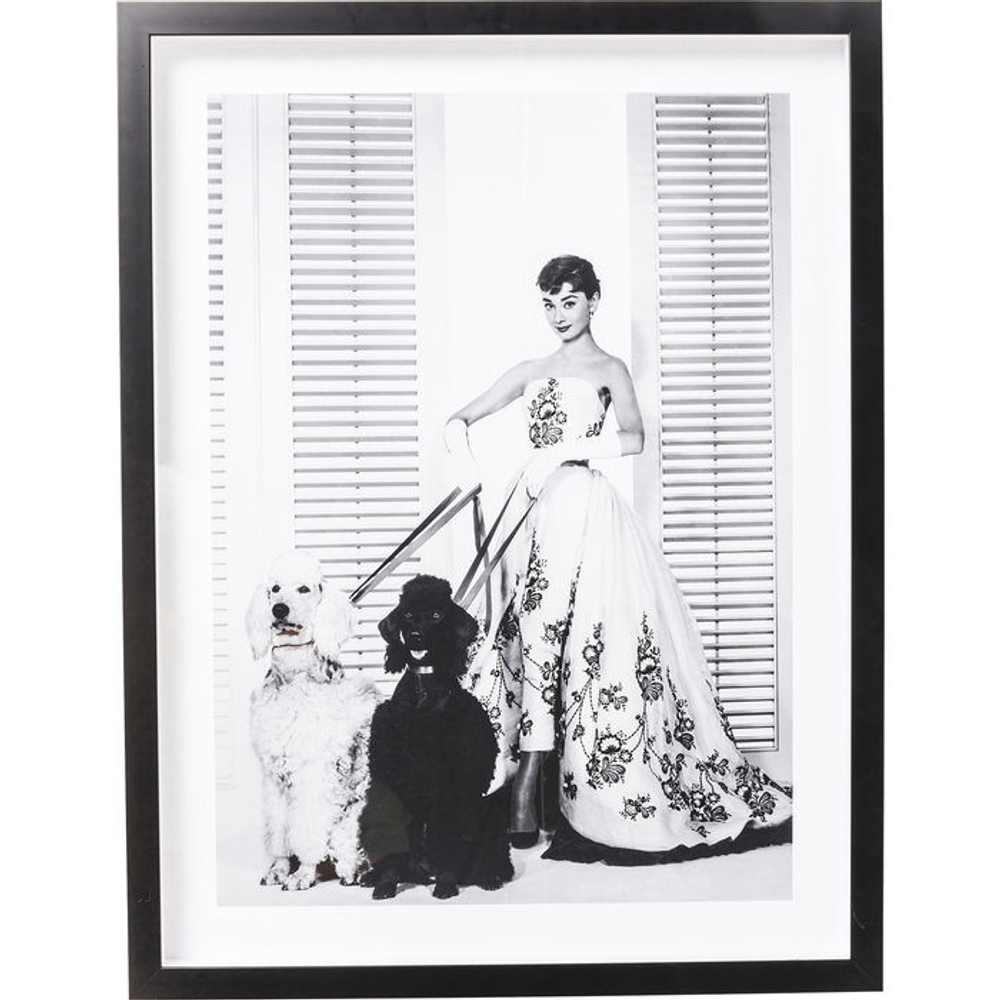 Постер Одри Хэпбёрн