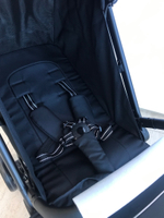 Коляска детская прогулочная BubaGO AXI арт.BG 115-1 color Black цвет Черная