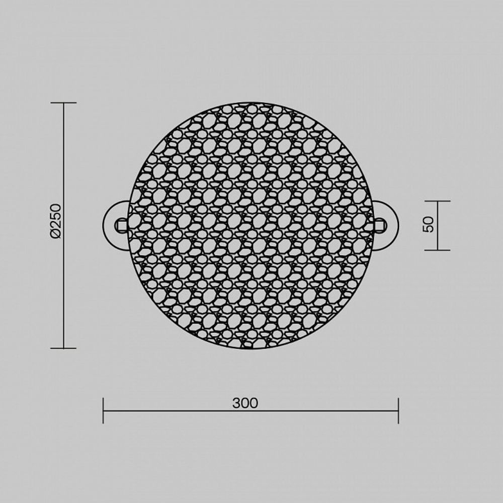 Накладной светильник Maytoni Mangata MOD387WL-L8CH3K