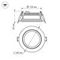 Встраиваемый светодиодный светильник Arlight LT-R160WH 12W Day White 120deg 016568