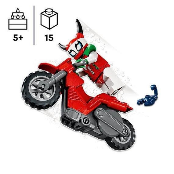 Lego konstruktor City 60332 Reckless Scorpion Stunt Bike