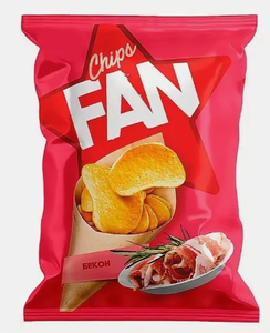 Чипсы FAN Бекон 65 г