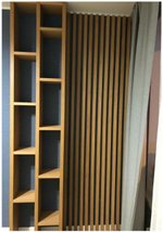 Стеллаж для книг из дерева