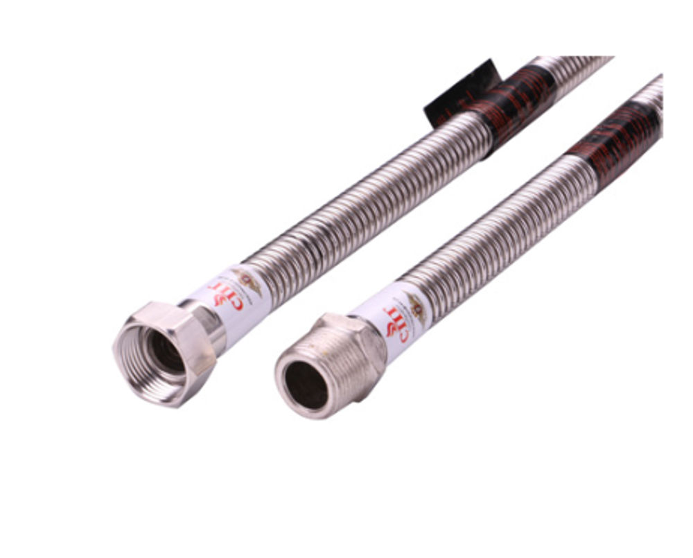 Газовая подводка сильфон. 1/2" 250см. Г.Ш. СПГ