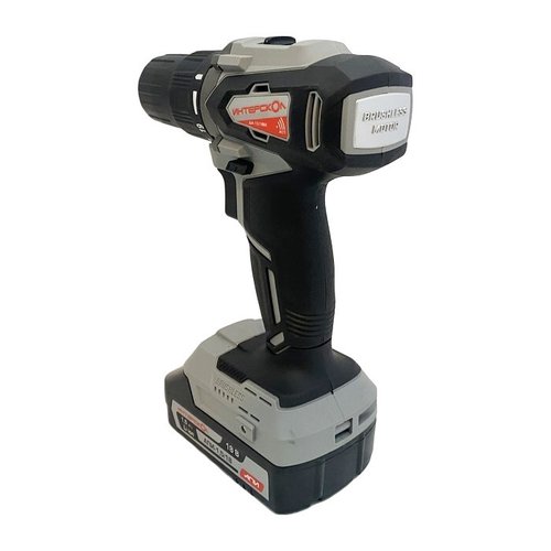 Дрель аккумуляторная Интерскол ДА-13/18 BK АПИ кейс 1,5Ач