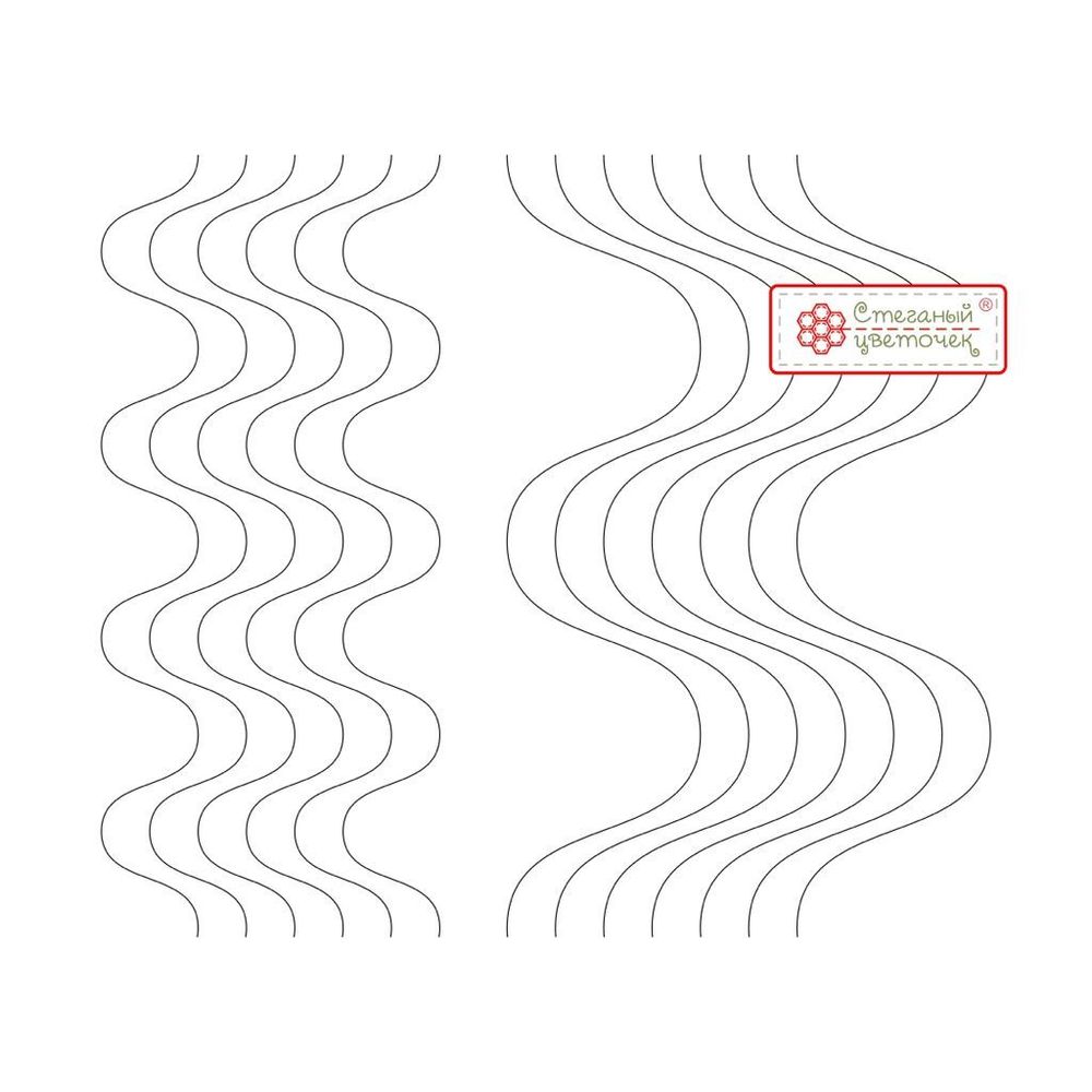 Линейка для стежки №9, 3 мм (aрт. Y09)