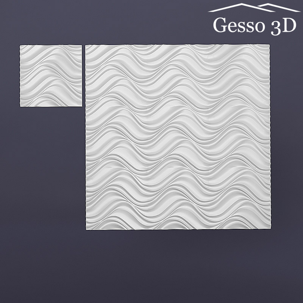Гипсовая 3D панель Тернеция