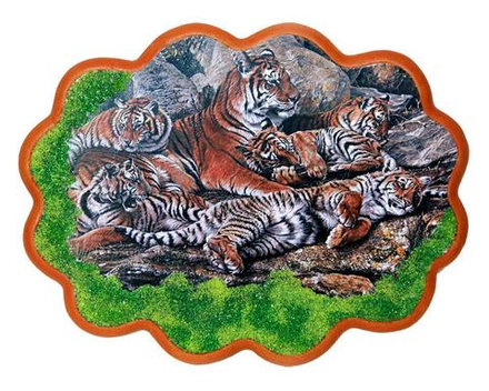 Тигрица с тигрятами артикул 10275