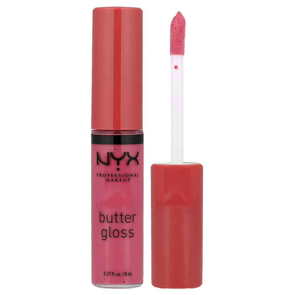 NYX Professional Makeup, Butter Gloss, блеск для губ, оттенок 07 тирамису, 8 мл (0,27 жидк. унции)