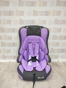 Автокресло детское Carmello 9-36 (38 lilac-black dot )