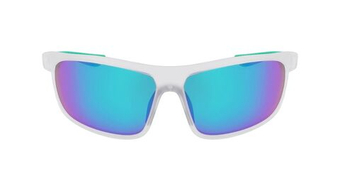 Tennis glasses Nike Windtrack Run - matte clear/green mirror