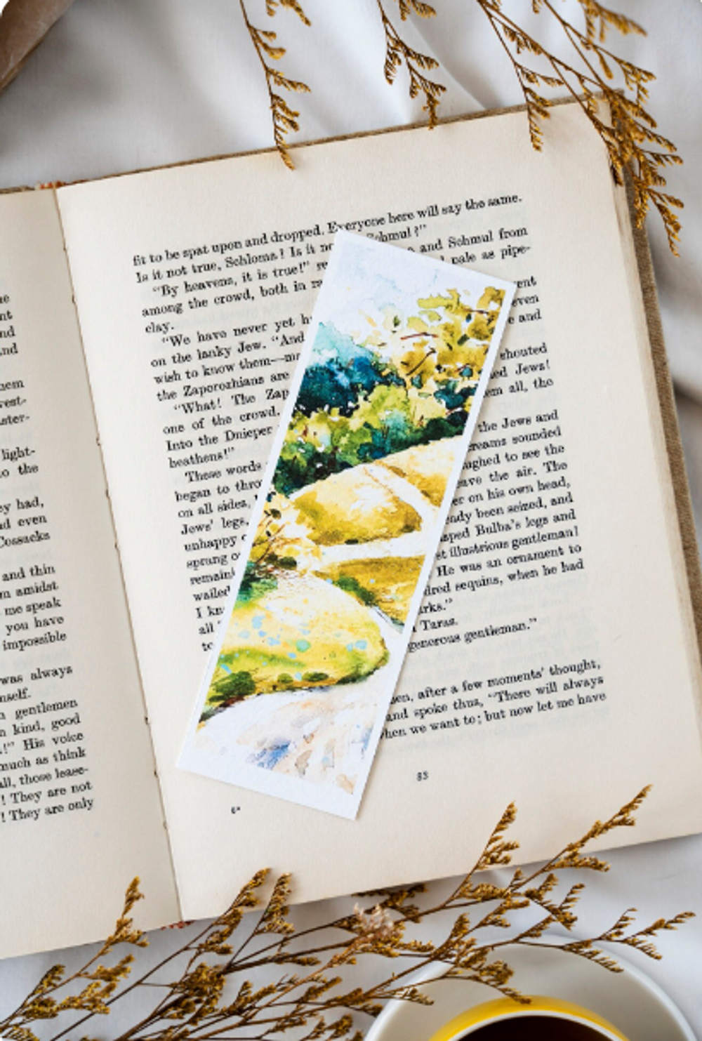 Закладка для книг ''Тропа в лес"