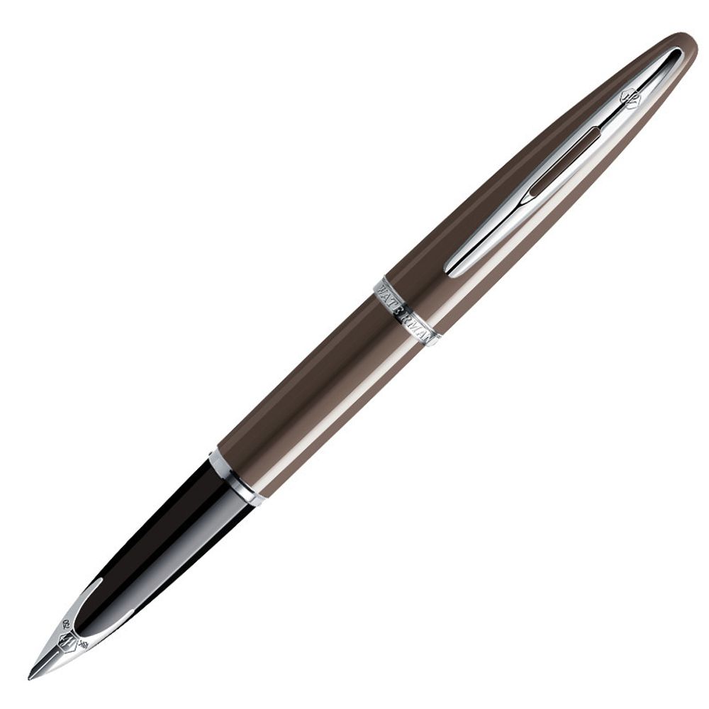 Waterman Carene Frosty Brown Lacquer ST перо золото 18Ct F (S0839700)