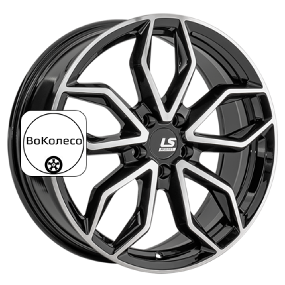 7,5x18/5x112 ET40 D66,6 RC104 BKF (конус) LS FlowForming