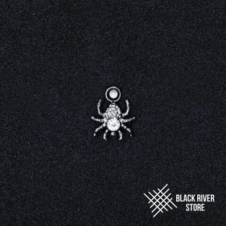 Charm HM Spider Crystal