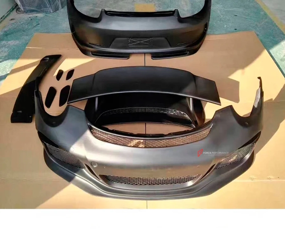 Обвес переделка в стиле GT3 для PORSCHE 911 CARRERA S 991.1 2011–2017