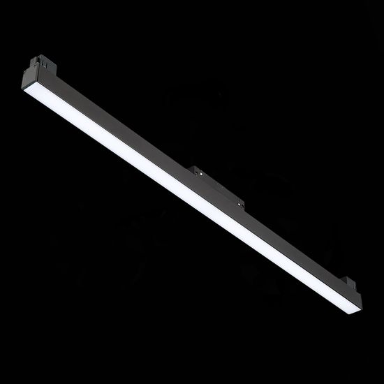 ST360.436.18 Магнитный трековый светильник Черный LED 1*18W 3000K 1 300Lm Ra>90 120 IP20 L606xW22xH4 SKYLINE 48