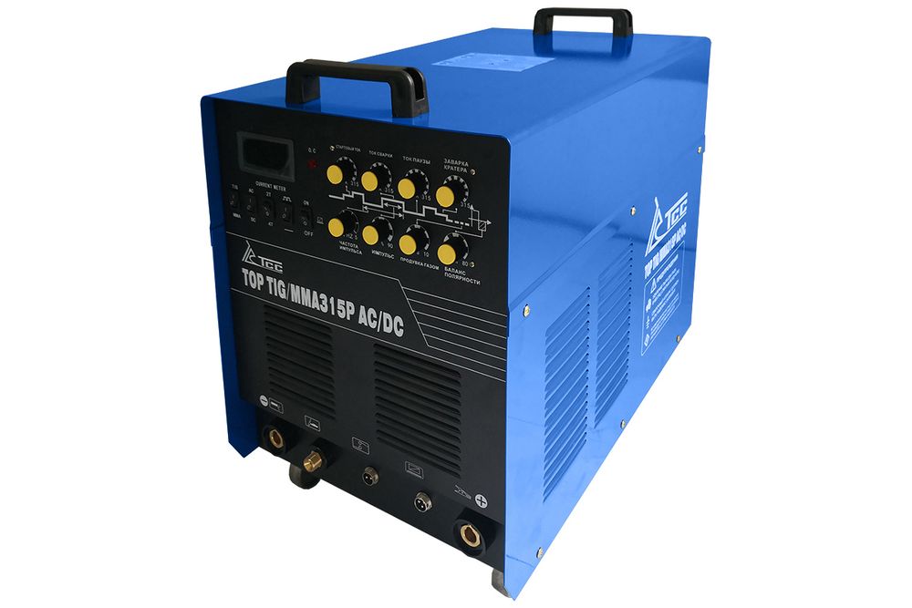 Аппарат TIG сварки алюминия TSS TOP TIG/MMA-315P AC/DC - [380В / 10-315А]