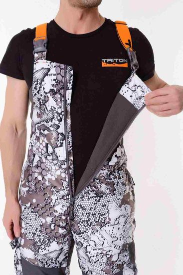 Костюм "GORKA -40" кур+п/к (Алова, белый/серый)