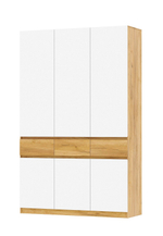 Шкаф 3-х ств. с ящиками Бостон