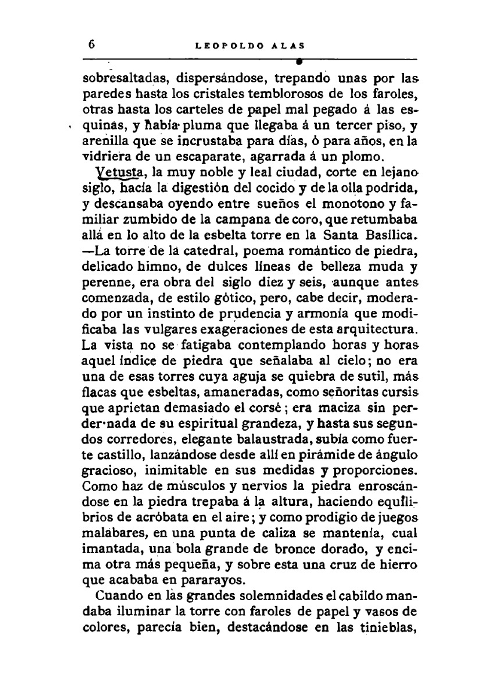La regenta por Leopoldo Alas (Clarín). Vol. 1 | Leopoldo Alas