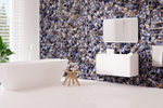 Керамогранит Agat Blue 60x120 см 1.44 м² полированный цвет синий