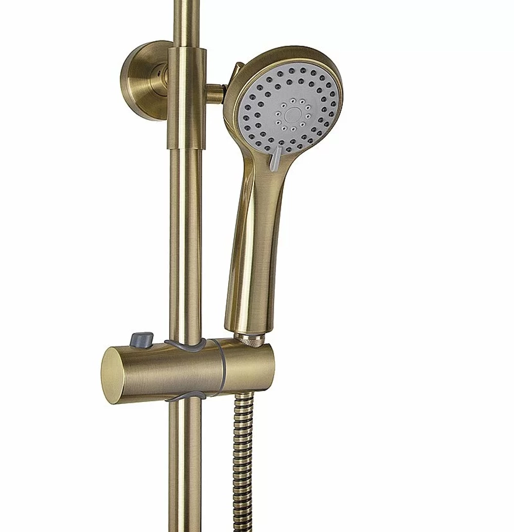 Душевая система Kaiser Trio 57288-1 бронза