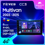 Teyes CC3 9"для Volkswagen Multivan T5 2003-2015