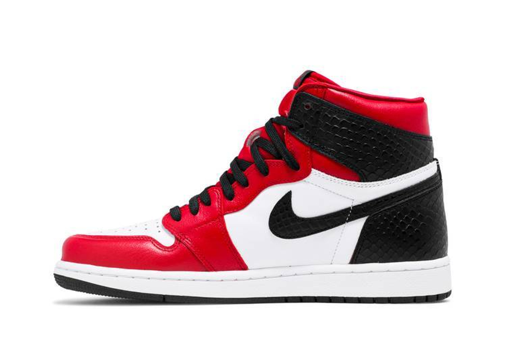 Кроссовки Jordan Air Jordan 1 High Og "Satin Red" (Женская размерная сетка)
