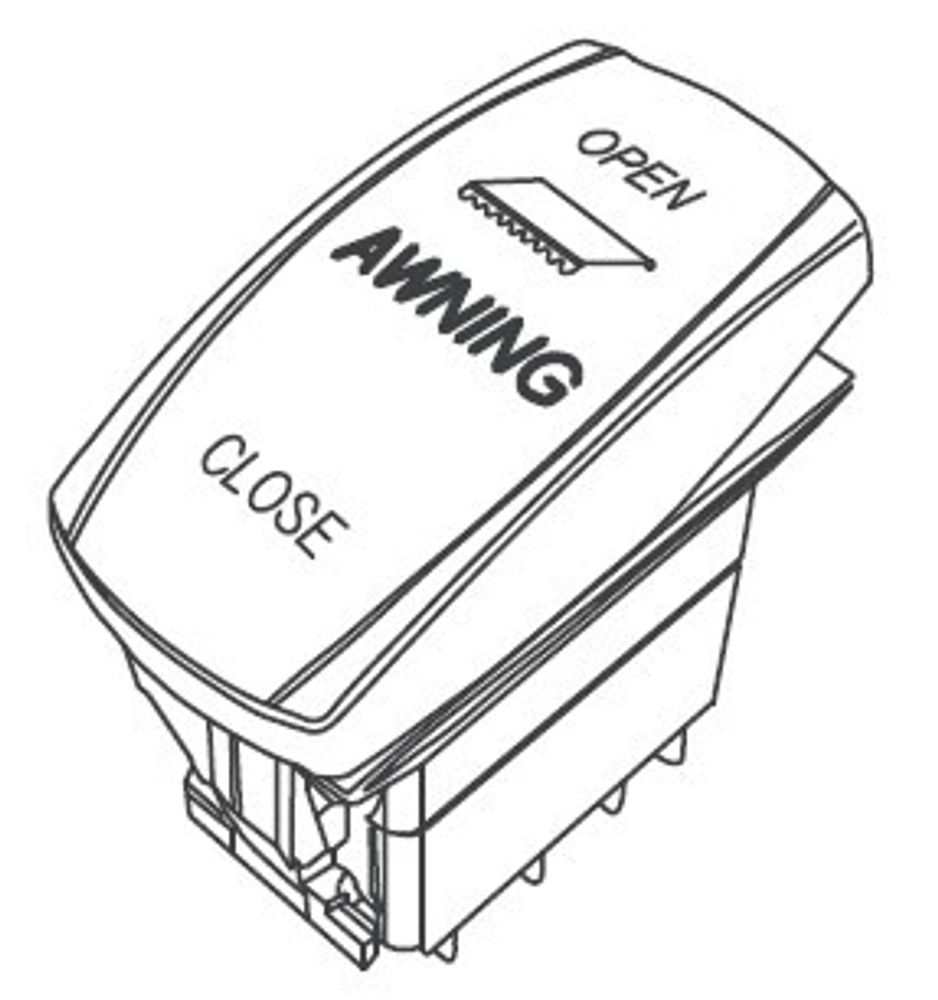 Маркиза MobileComfort ME400WG 4.0 м настенная электрическая, корпус белый, полотно светло-серое