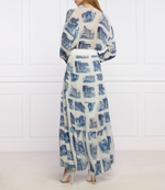 платье с ремешком peakes Silvian Heach - голубой(PGP21165VE)