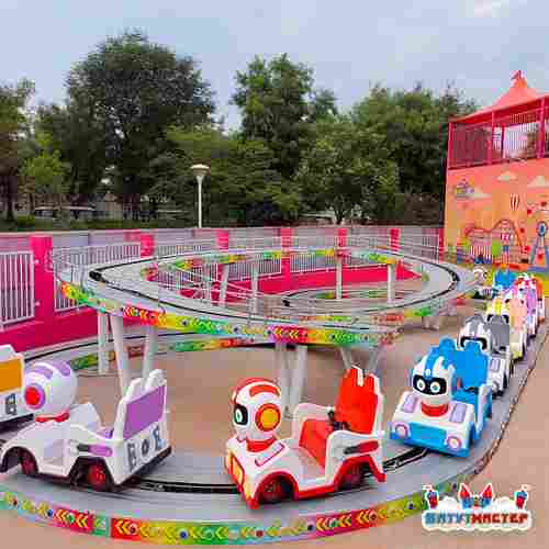 Большая катальная горка «Цветные гонки», 8 кабин 16 мест, 16×8×2,4 м