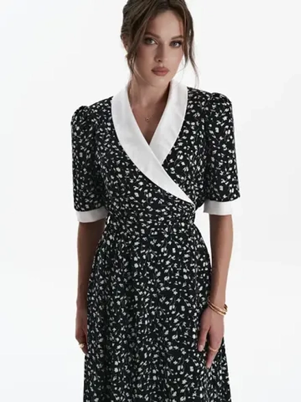 Платье «Миконос» в черном цвете