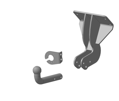 Фаркоп Mercedes G-Class W463 1990-2018, условно-съемный,(без электрики) Трейлер.9311