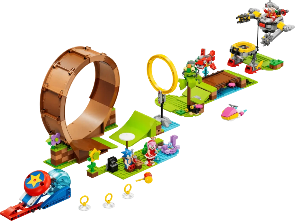 Конструктор LEGO Sonic the Hedgehog 76994 Испытание Соника в зоне зеленых холмов