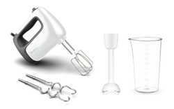 Ручной миксер Moulinex Prepmix+ HM461110