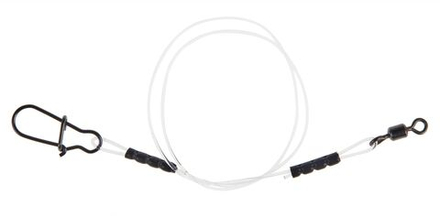 Поводки LJ HARD MONO оснащ. вертл. и застеж. 10кг 20см 5шт.