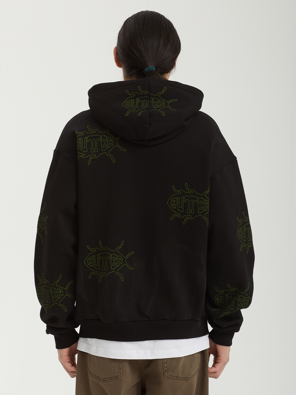 Мужская Толстовка Roach Zip-thru
