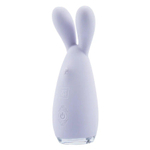 Сиреневый мини-вибратор Reba с мягкими ушками (Цвет: сиреневый)