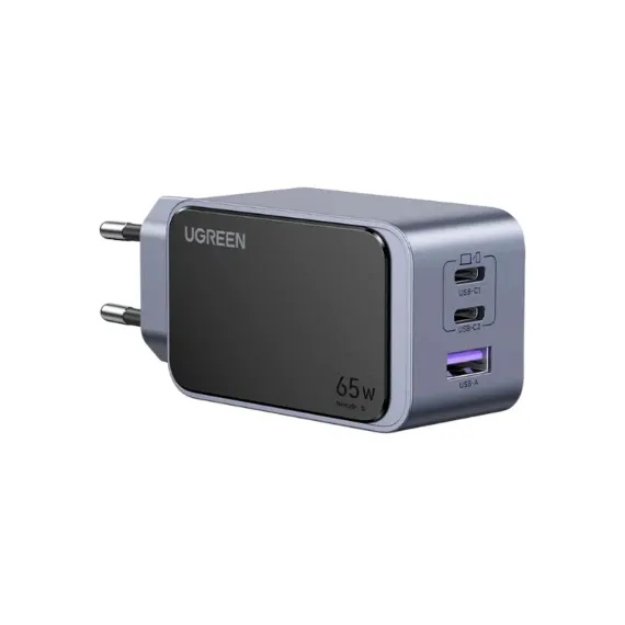 Ugreen X553 65W USB-A + 2USB-C GaN Grey