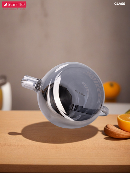 Стеклянный заварочный чайник 1000 мл. Kamille KM 9029 с бамбуковой крышкой