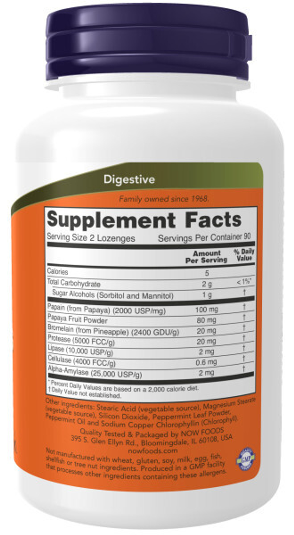 Papaya Enzymes 180 lozenges