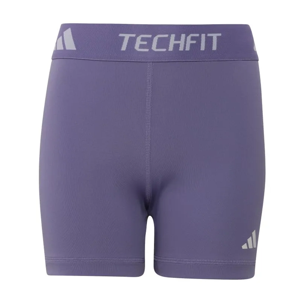 Шорты для девочки теннисные Adidas Girls Techfit Short Leggins - magic lilac/white