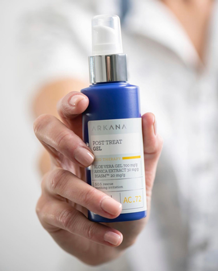 Post Treat Gel - Успокаивающий SOS гель для лица, 100 мл